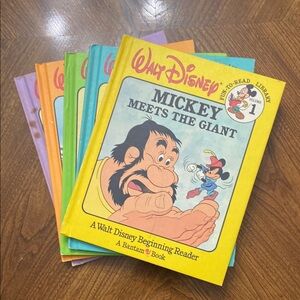 Vintage Walt Disney Fun-to-read Library Volumes 1-5